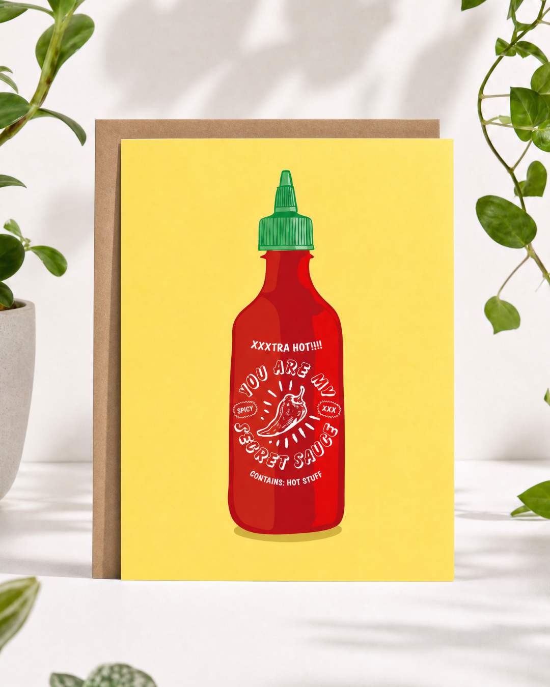 You Are My Secret Sauce Card | Love and Romance