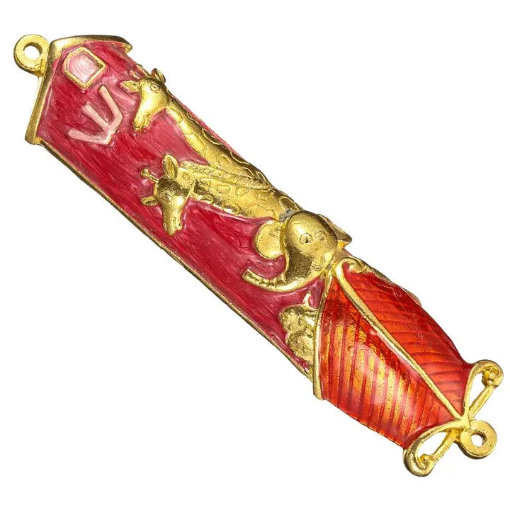 Enamel Noah's Ark Mezuzah