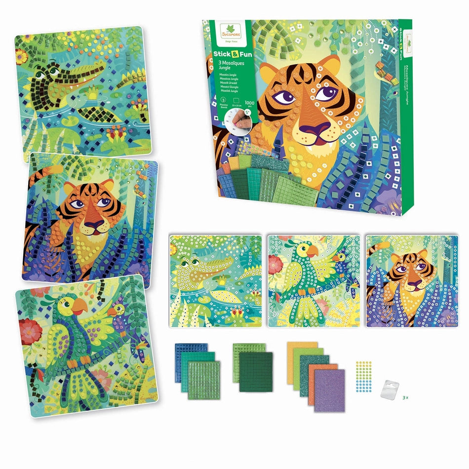 Stick'n Fun Mosaics Jungle
