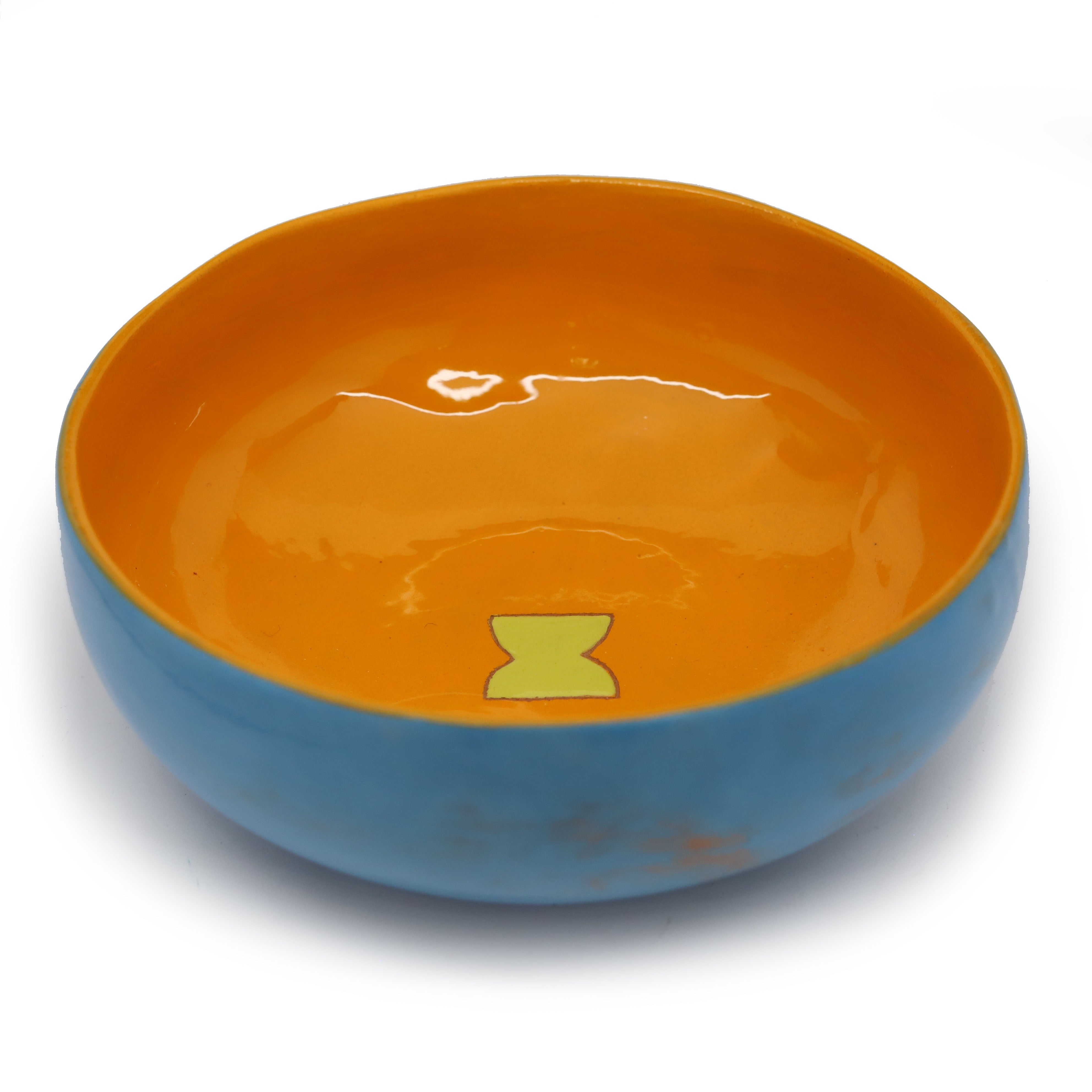 Ceramic Pasta Bowl - Assorted Colors