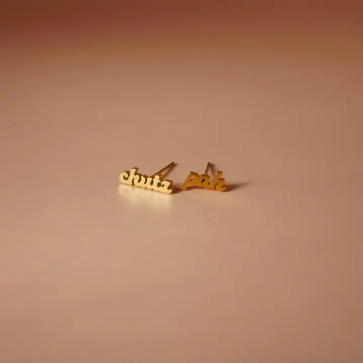 Chutz Pah Stud Earrings