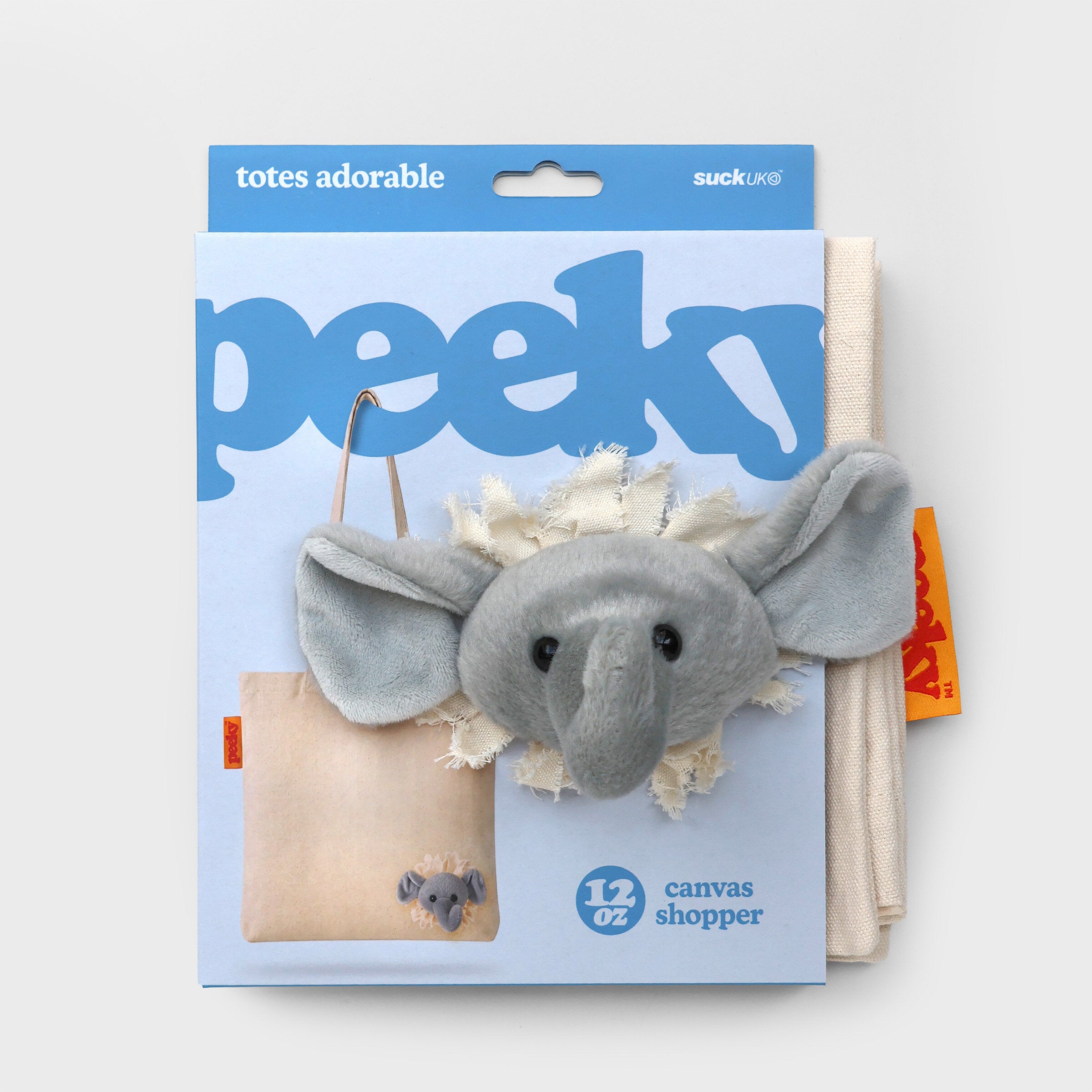 Peeky Elephant Tote