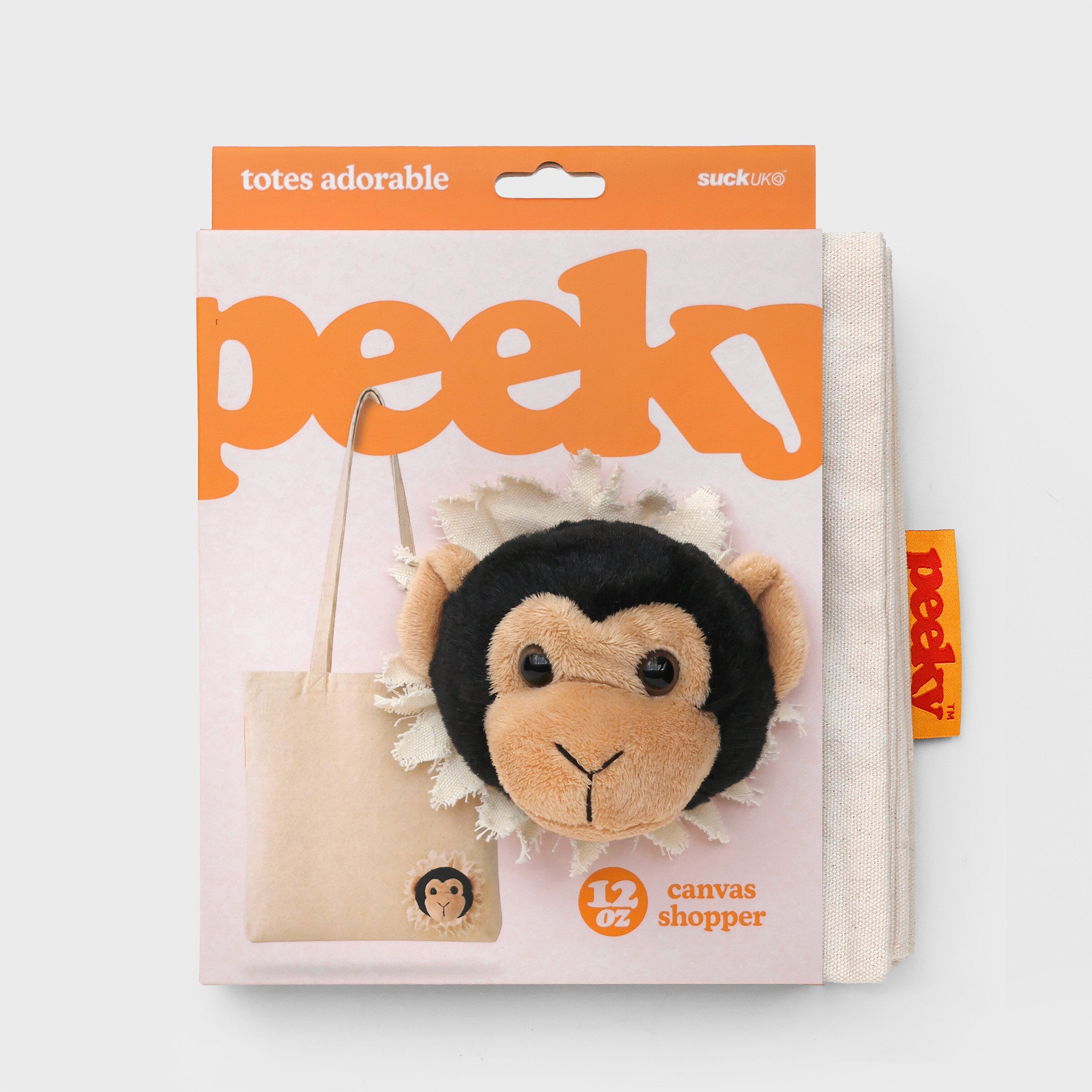 Peeky Monkey Tote