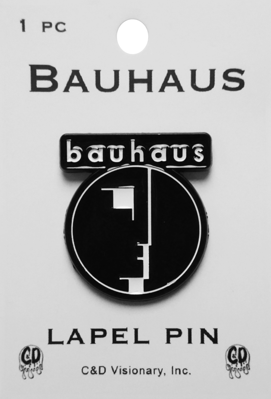 Bauhaus Enamel Pin