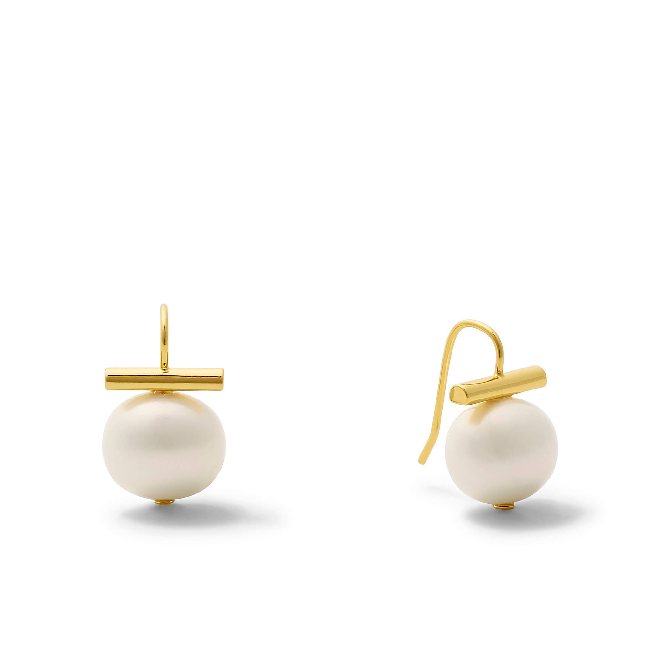 Classic Forever Fave Pebble Pearls Earrings~ Medium