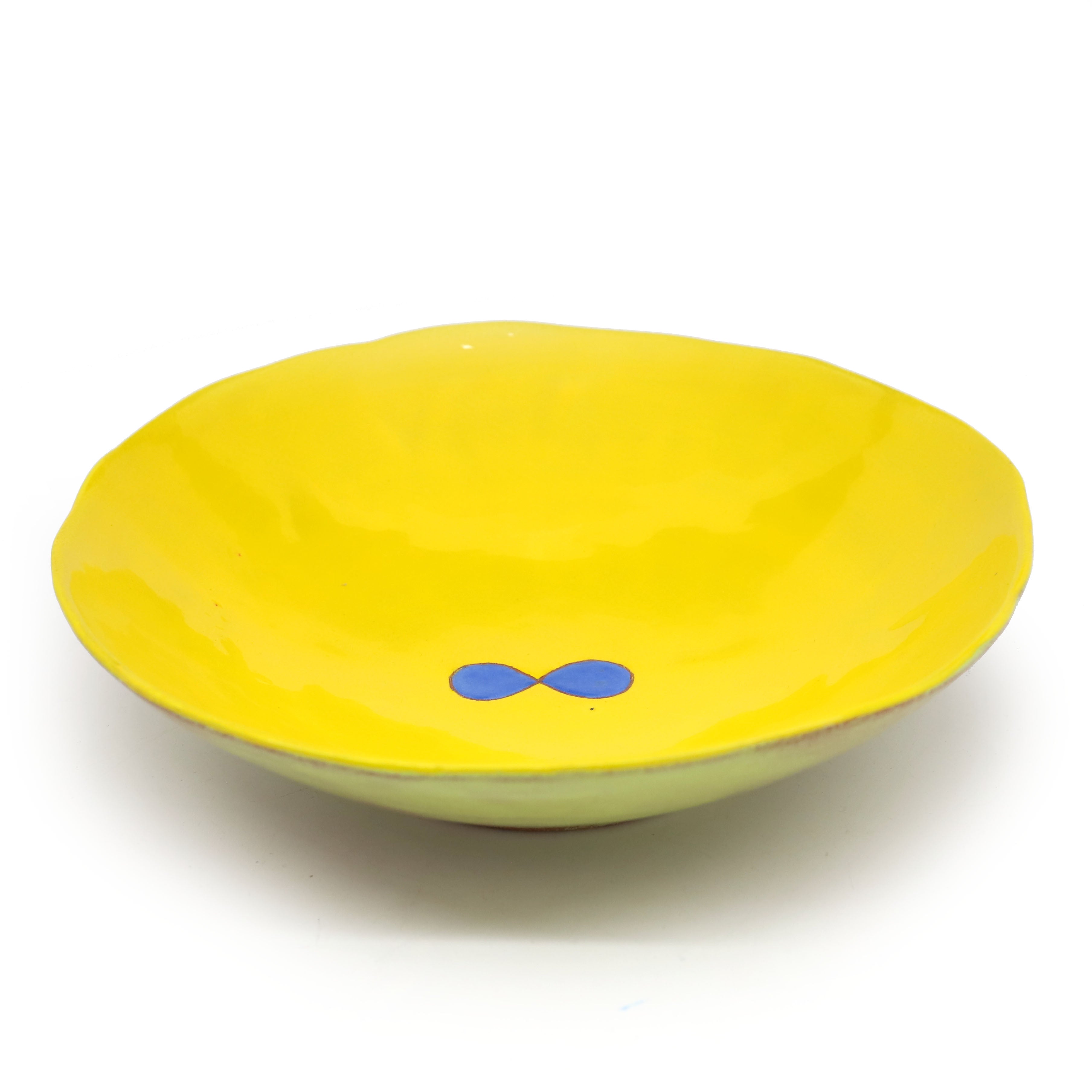 Ceramic Pasta Bowl - Assorted Colors