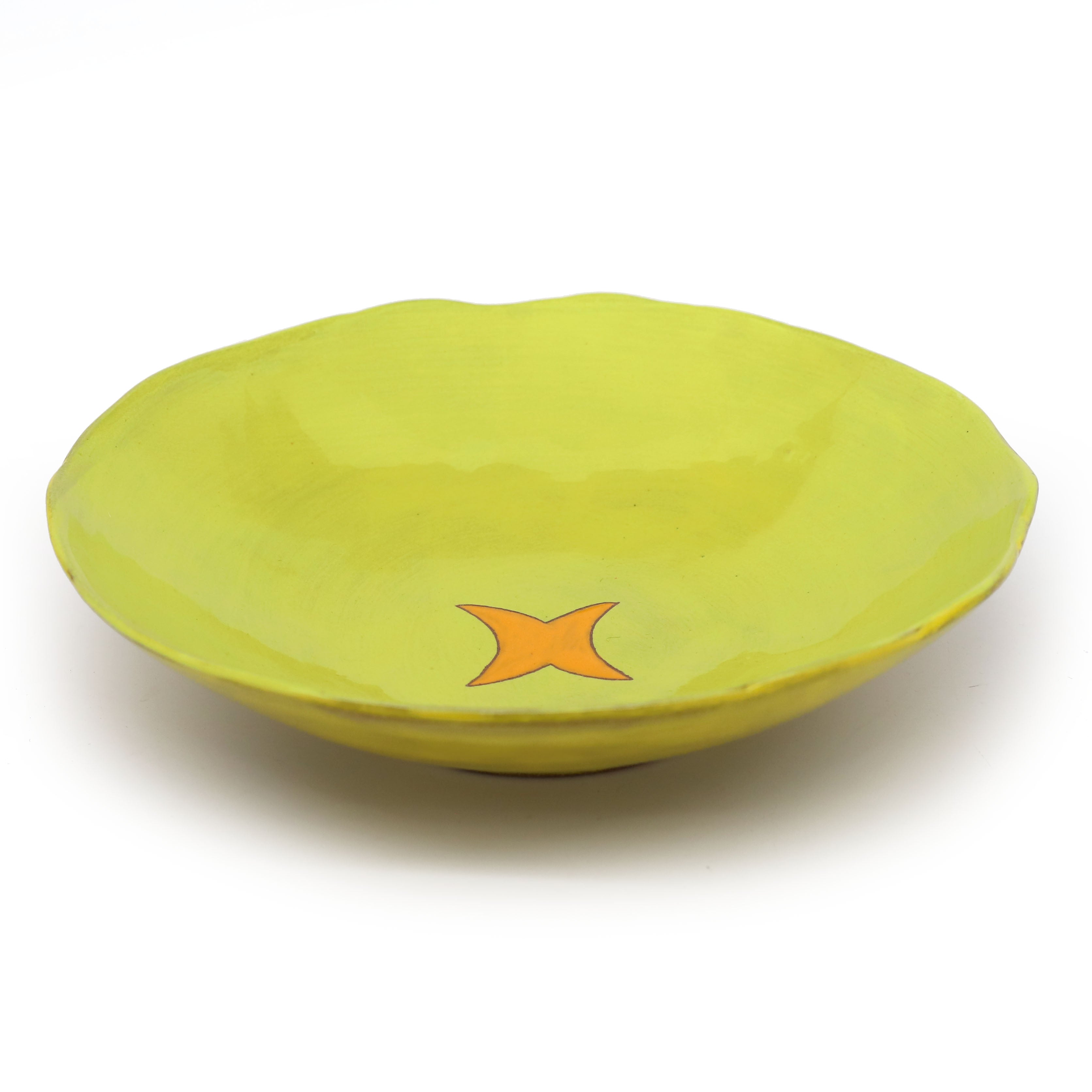 Ceramic Pasta Bowl - Assorted Colors