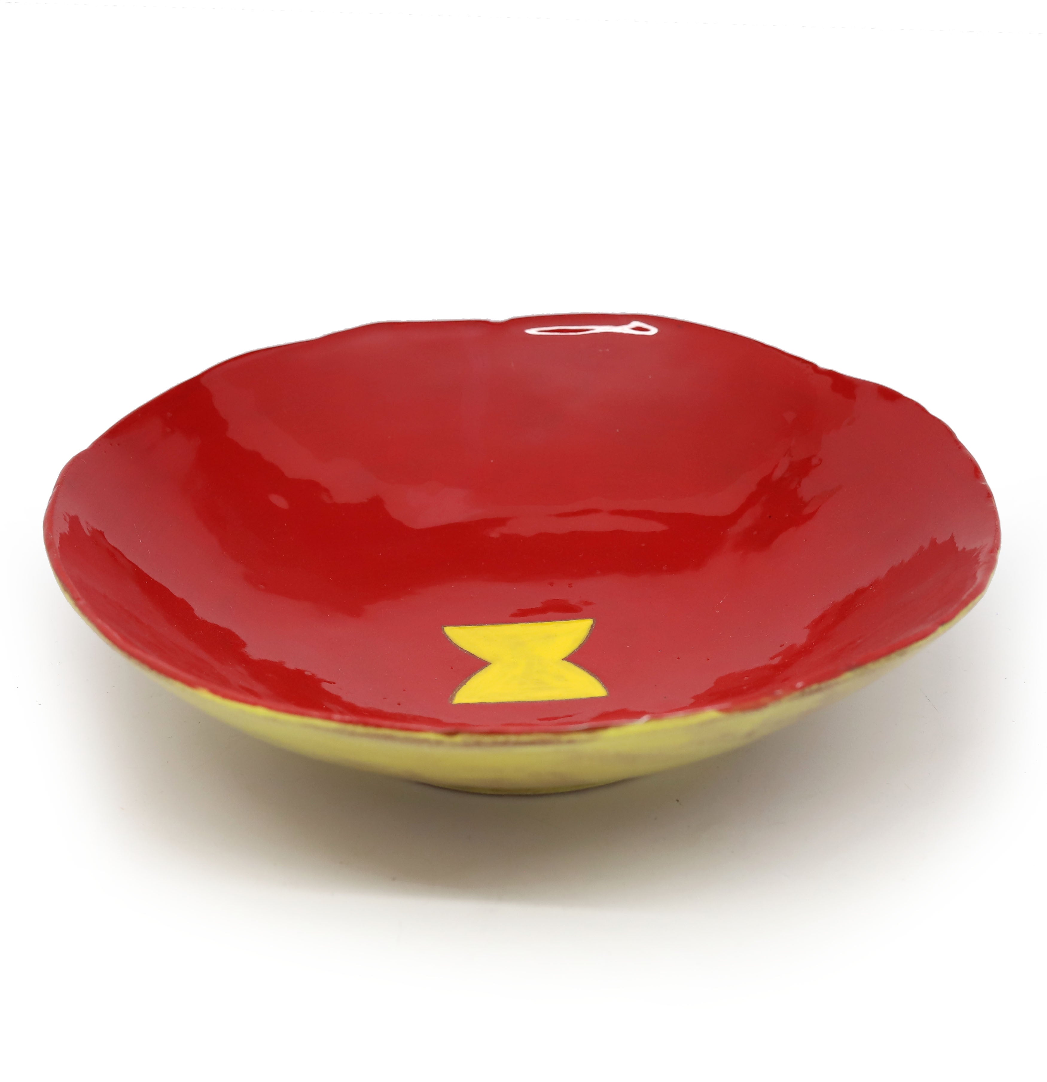 Ceramic Pasta Bowl - Assorted Colors