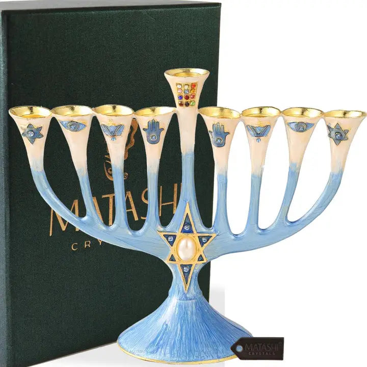 Symbols of Judaism Hanukkiah