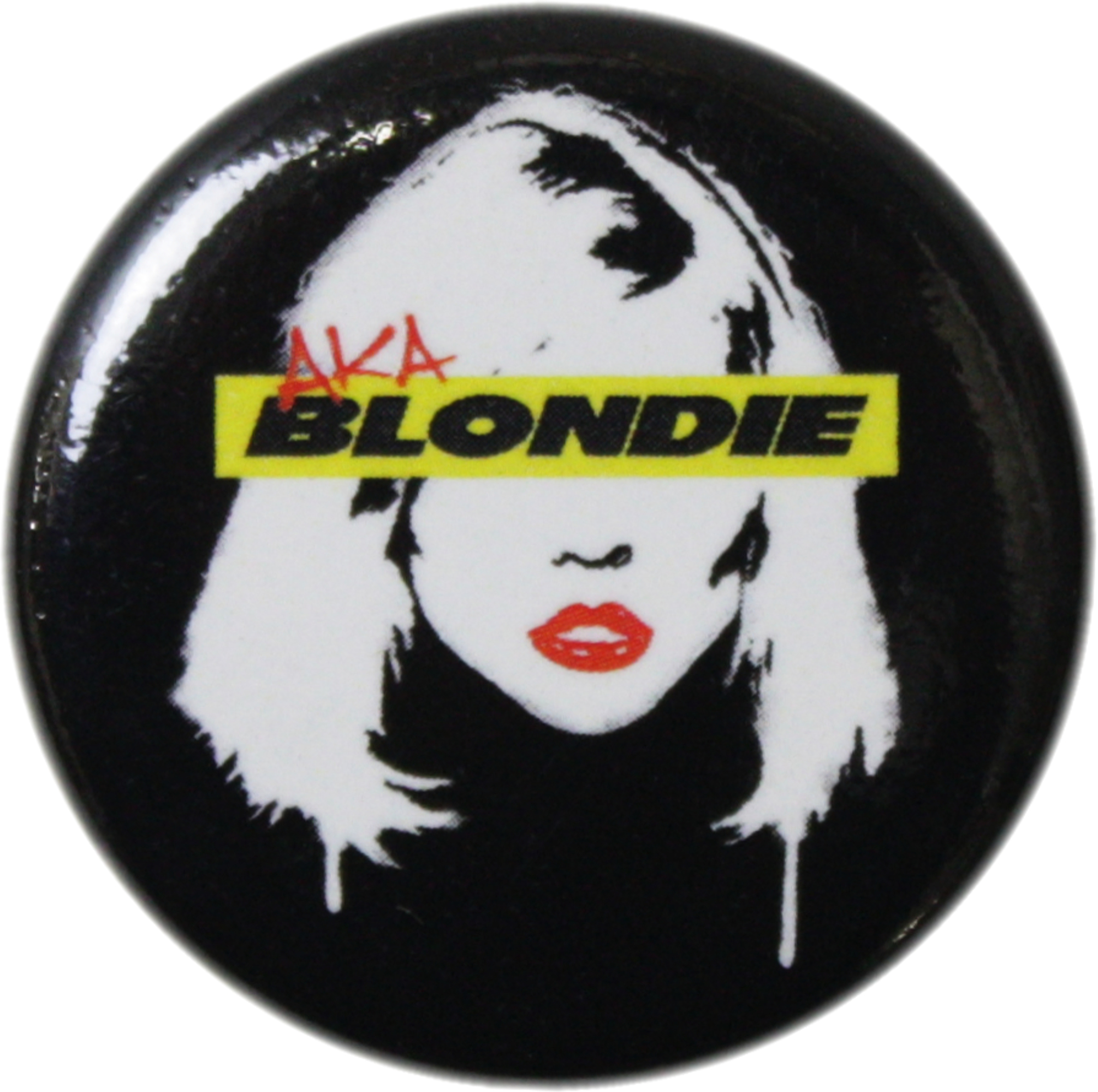 Blondie Button Pin 1.25"