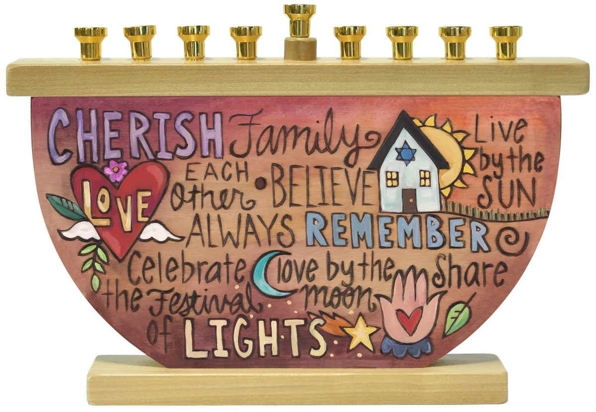Kindle the Light Hanukkiah