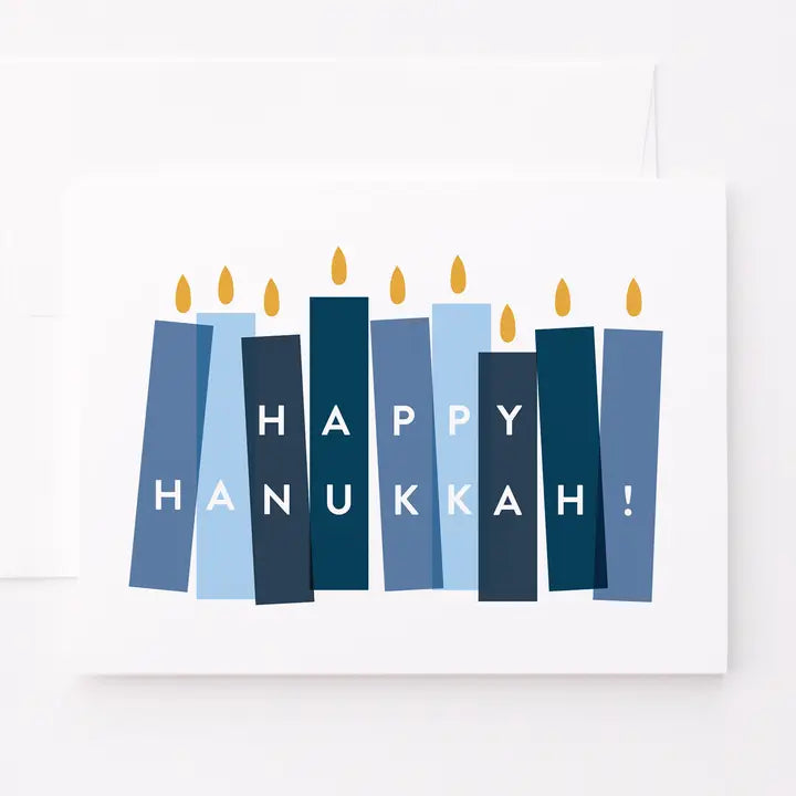 Hanukkah Candles Greeting Card