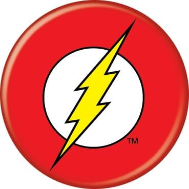 DC Comics Logos 4 Button Pin Set 1.25"