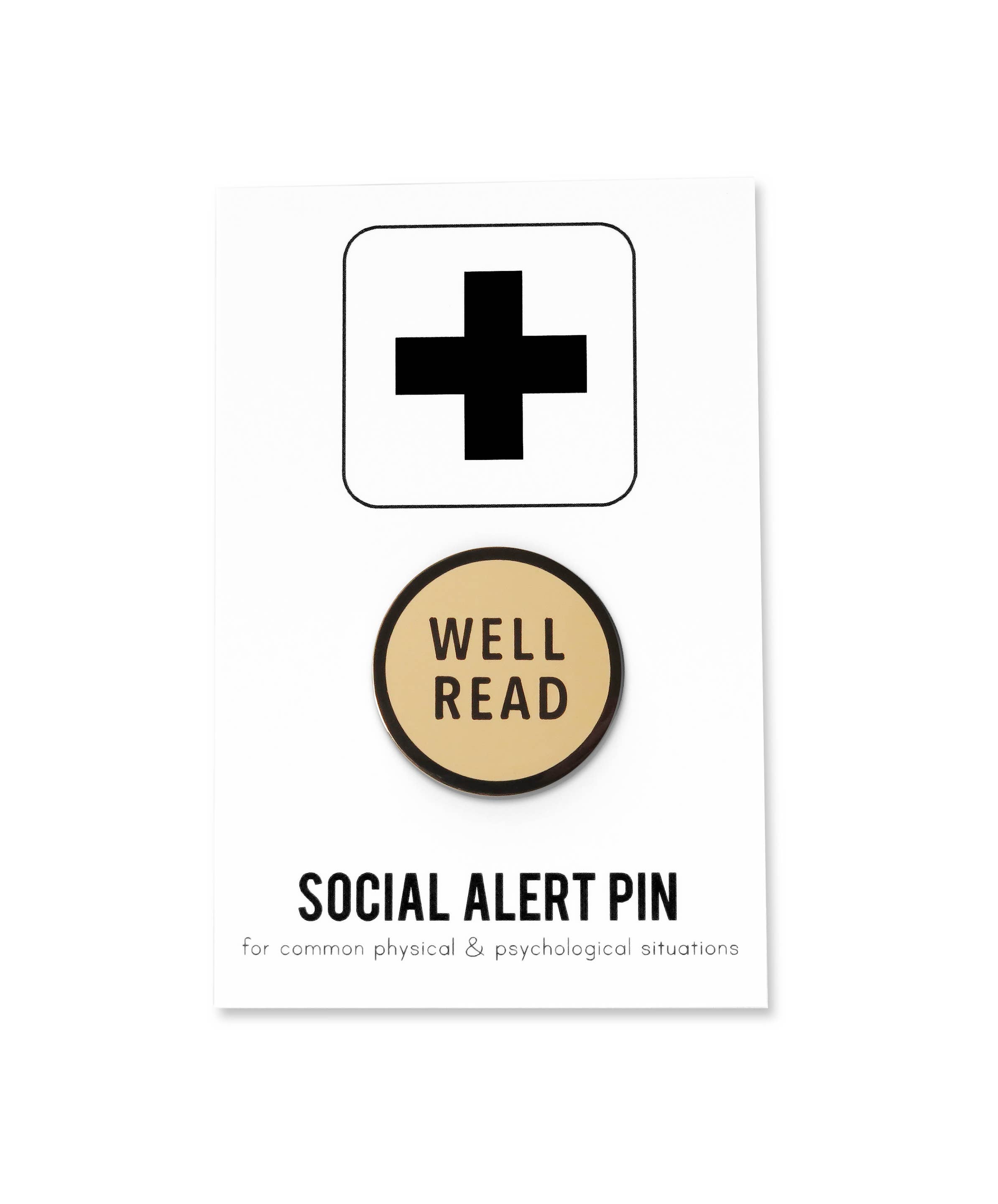 WELL READ Enamel Pin