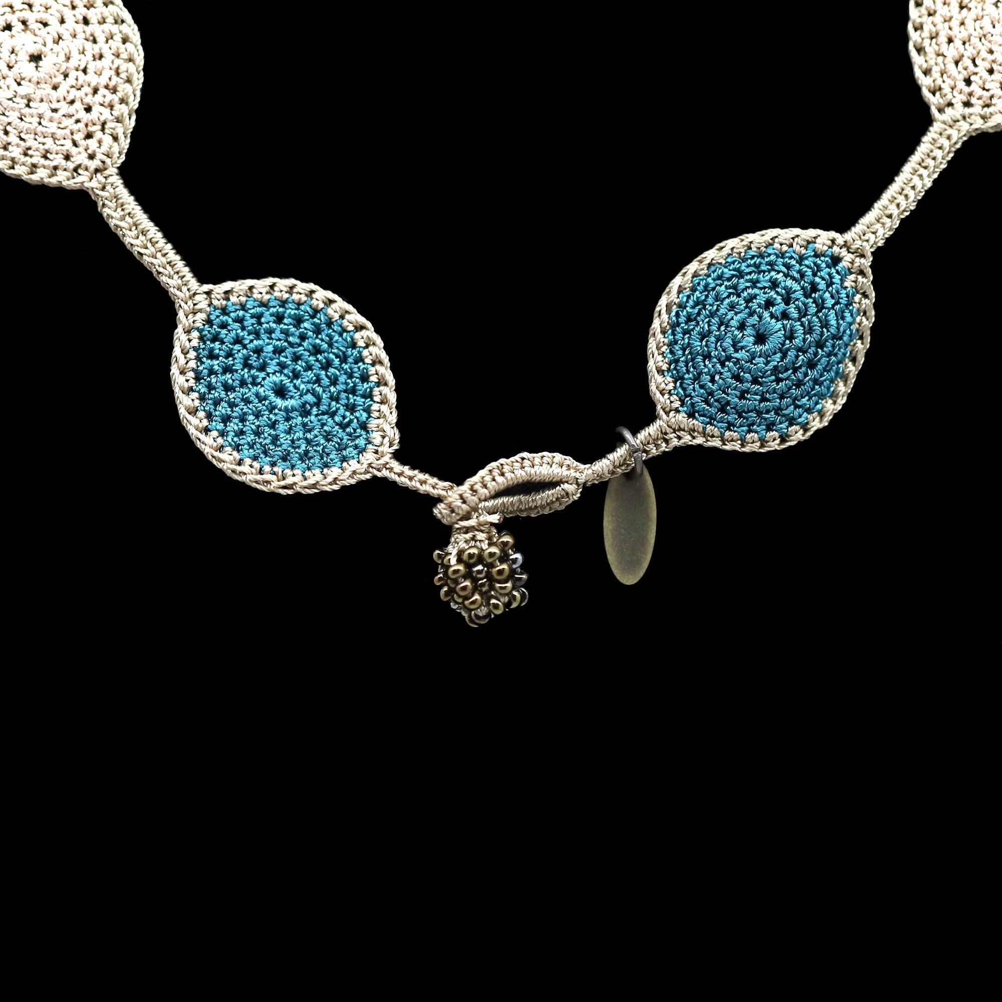 Circles Crochet Necklace