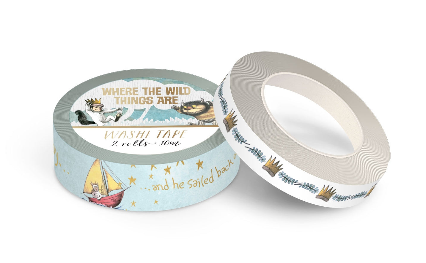 Washi Tape Set - Where the Wild Things Are Max - Boat