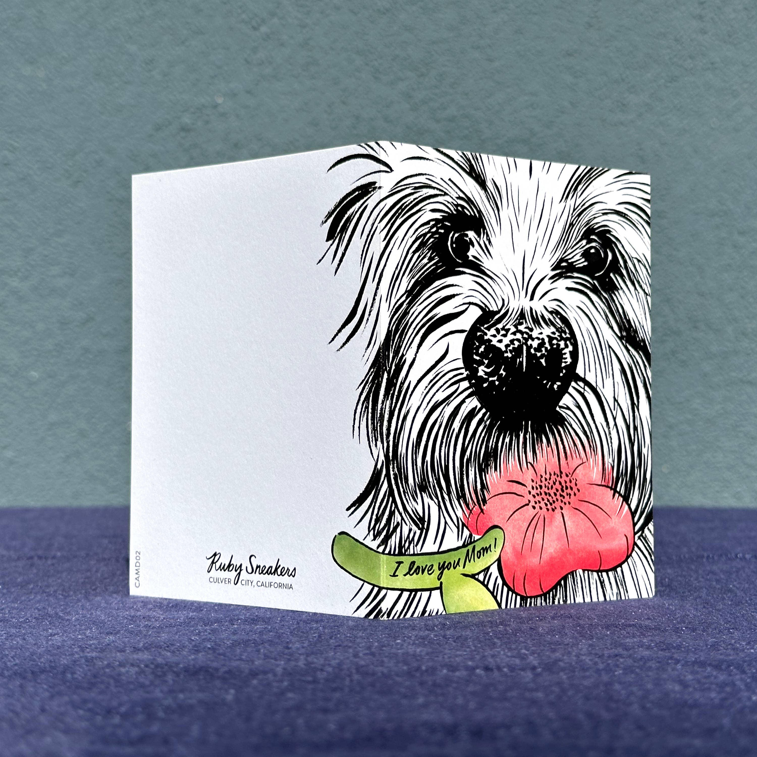Dog Mom Mother's Day Card