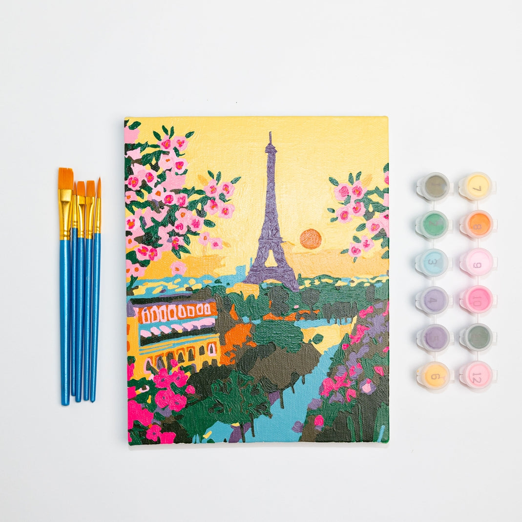 Paris By Hebe Studio Paint By Numbers Framed Mini