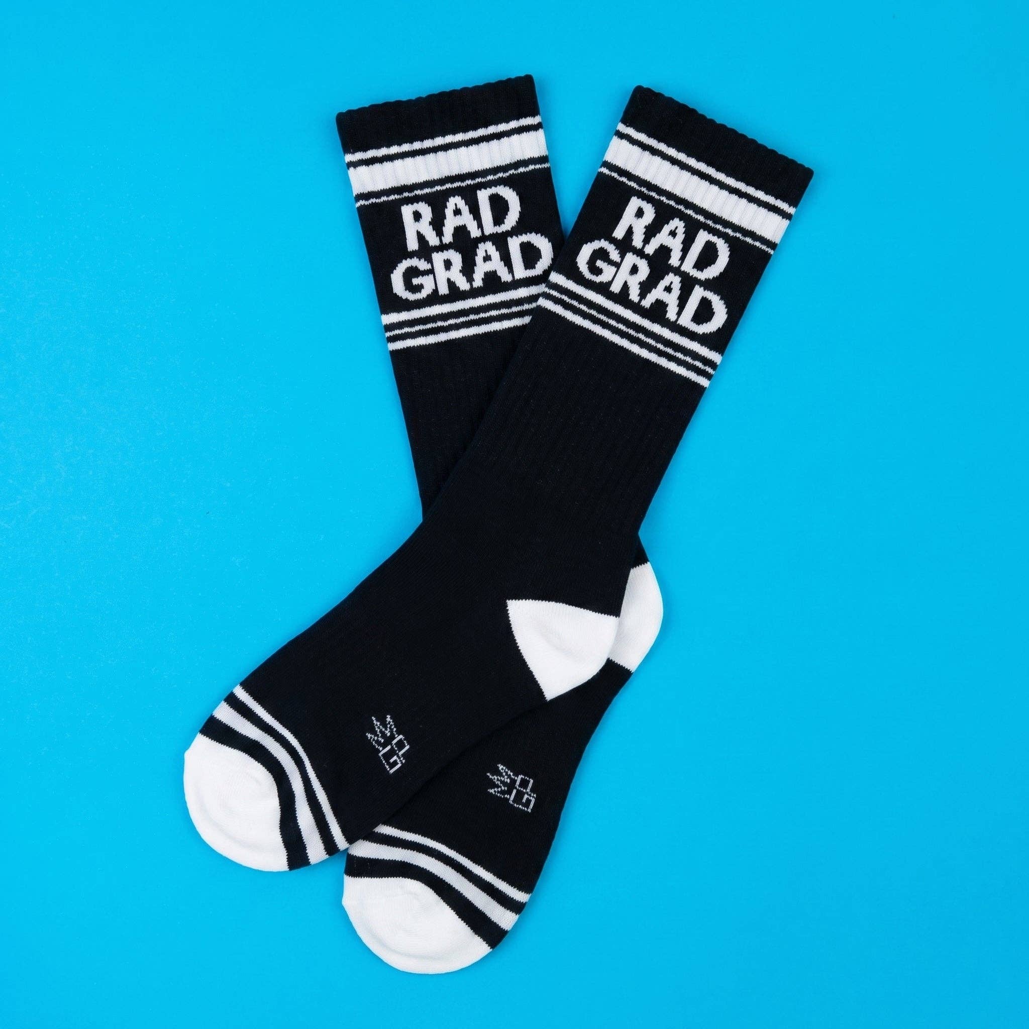 Rad Grad Gym Crew Socks
