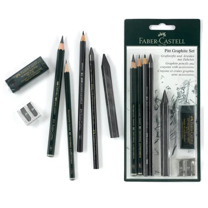Pitt Graphite Pencil Drawing and Sketching Set