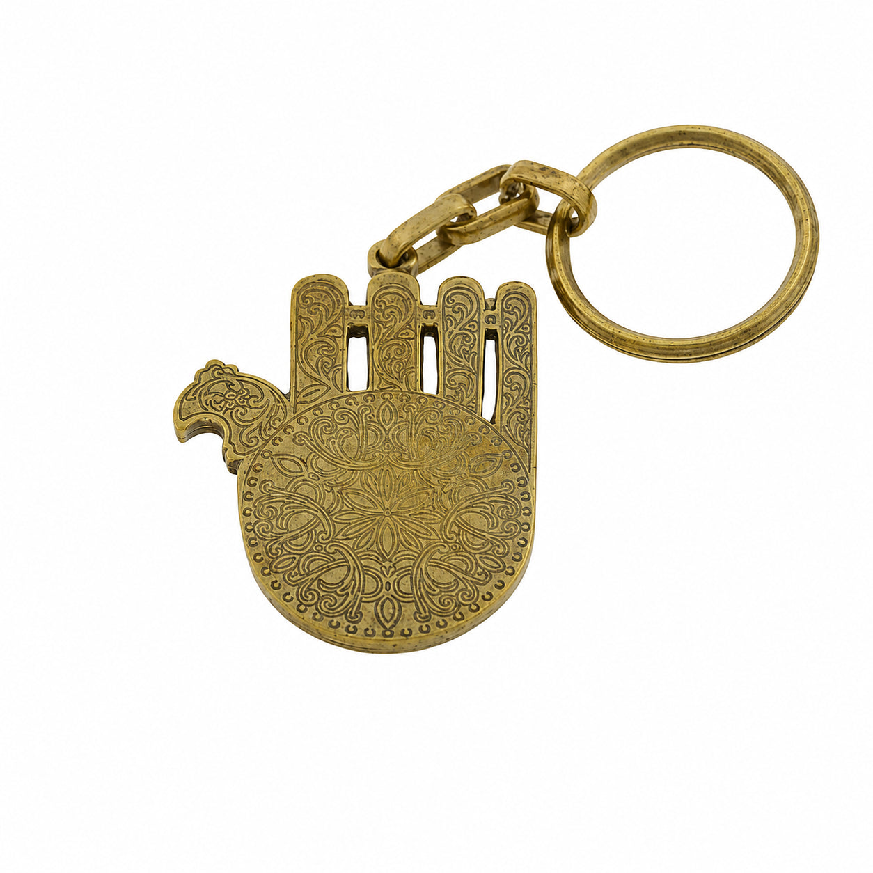 Moroccan Hamsa Keychain