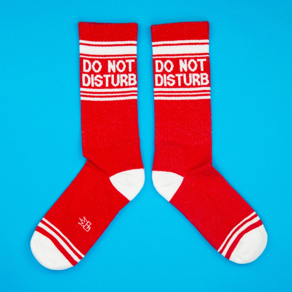 Do Not Disturb Gym Crew Socks