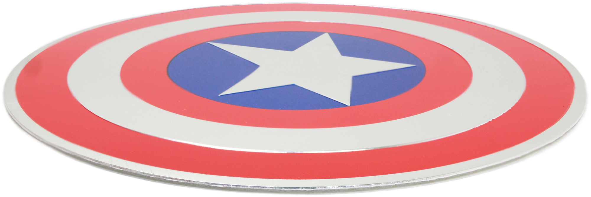 Sticker 2" Captain America Metal Sticker