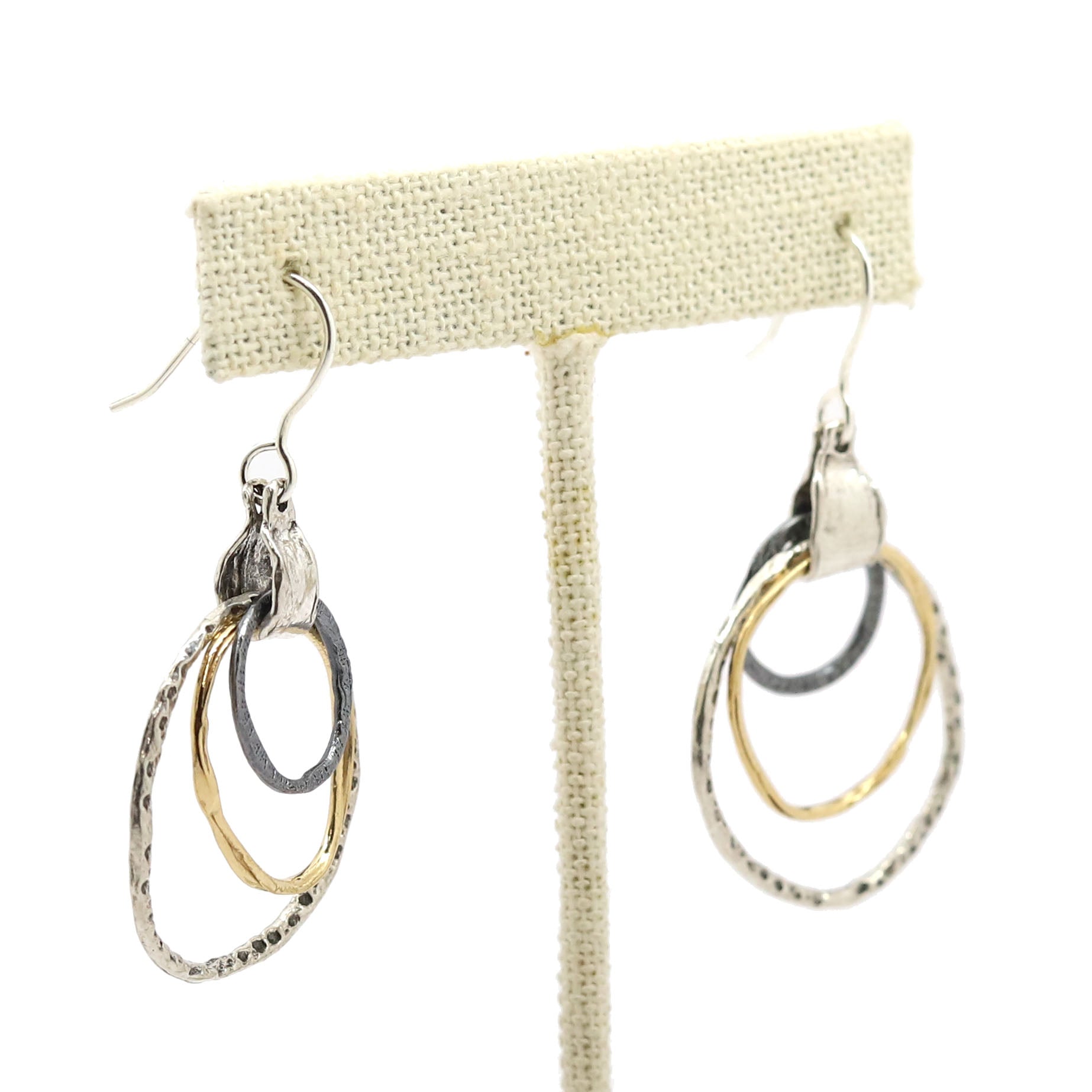 Multi Ring Earrings