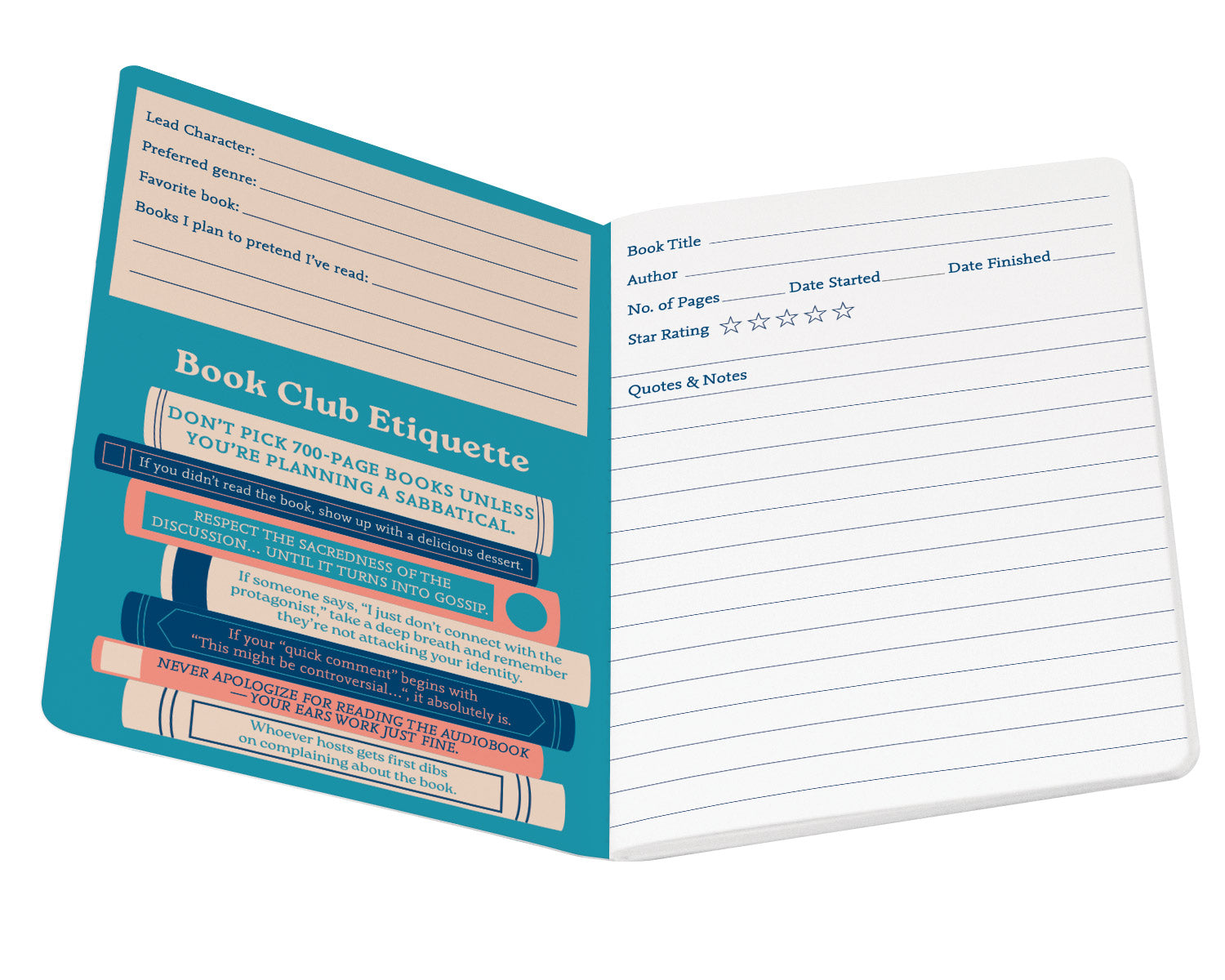 Book Club Notebook