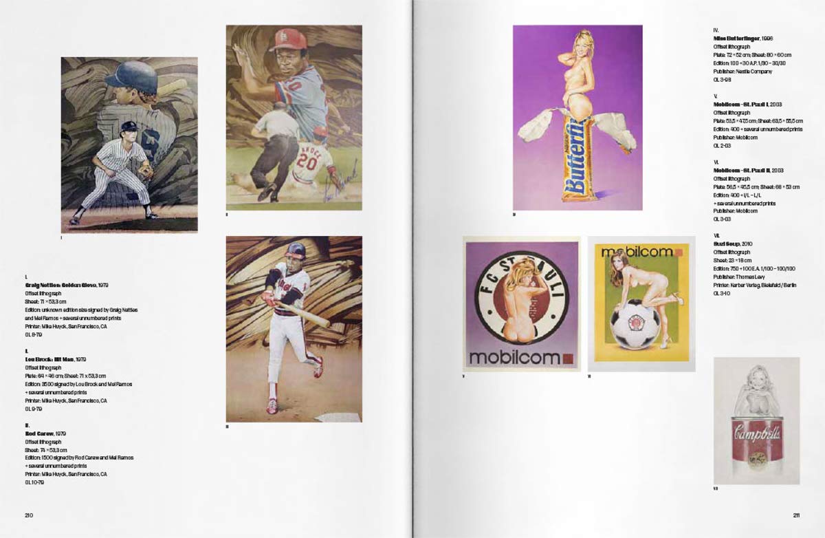 Mel Ramos: The Definitive Catalogue Raisonné of Original Prints