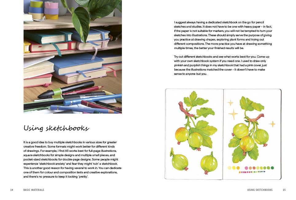Rewild Your Drawing: How to draw botanicals