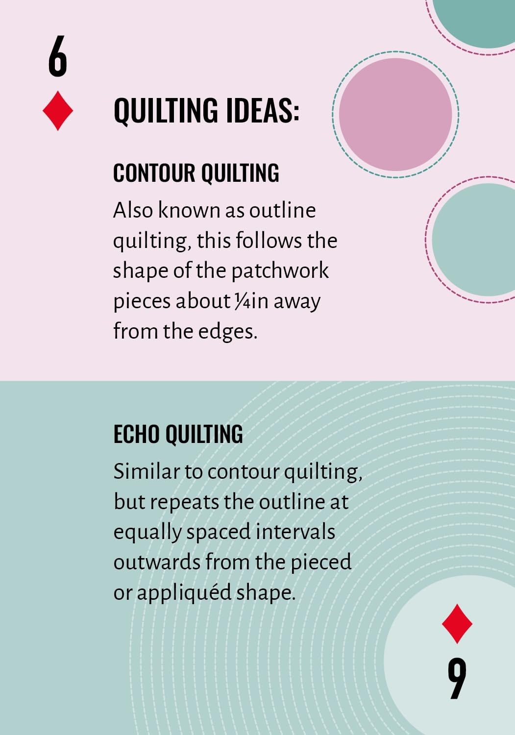 The Artful Hand Playing Cards: Quilting Tips & Tricks