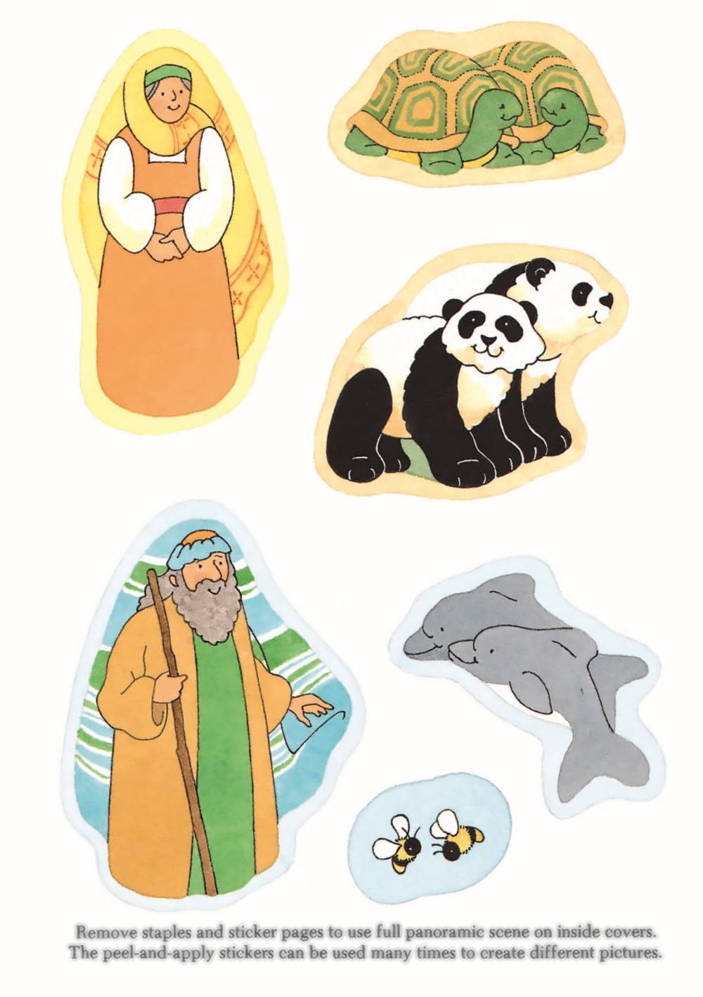 Make Your Own Noah's Ark With 23 Stickers