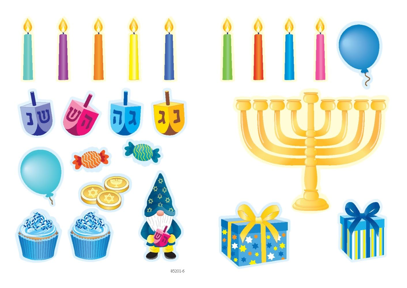 Hanukkah Party Sticker Activity Book