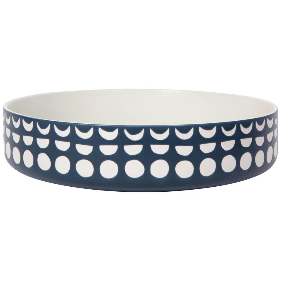 Moon Ink Imprint Serving Bowl