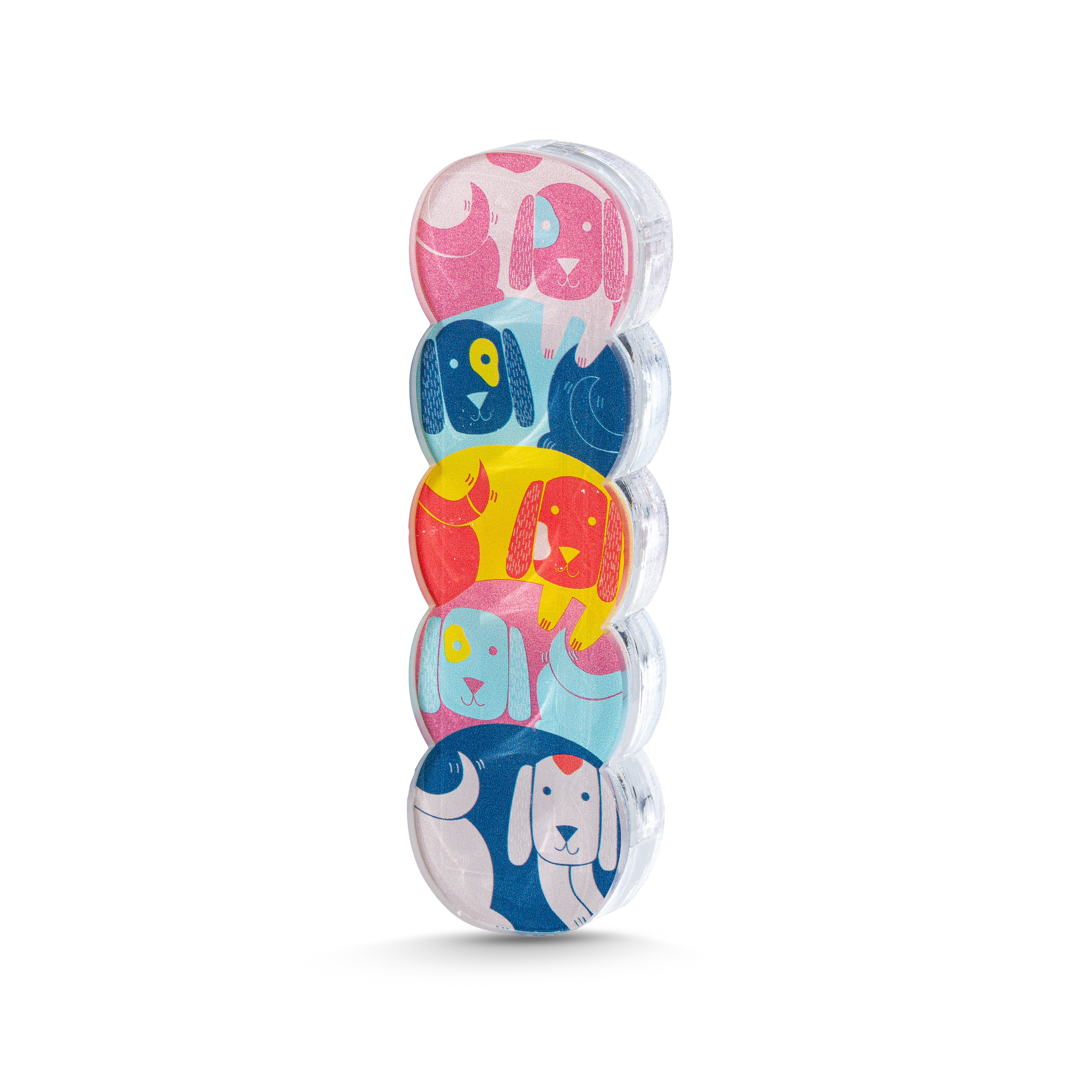 Cats And Dogs Acrylic Mezuzah