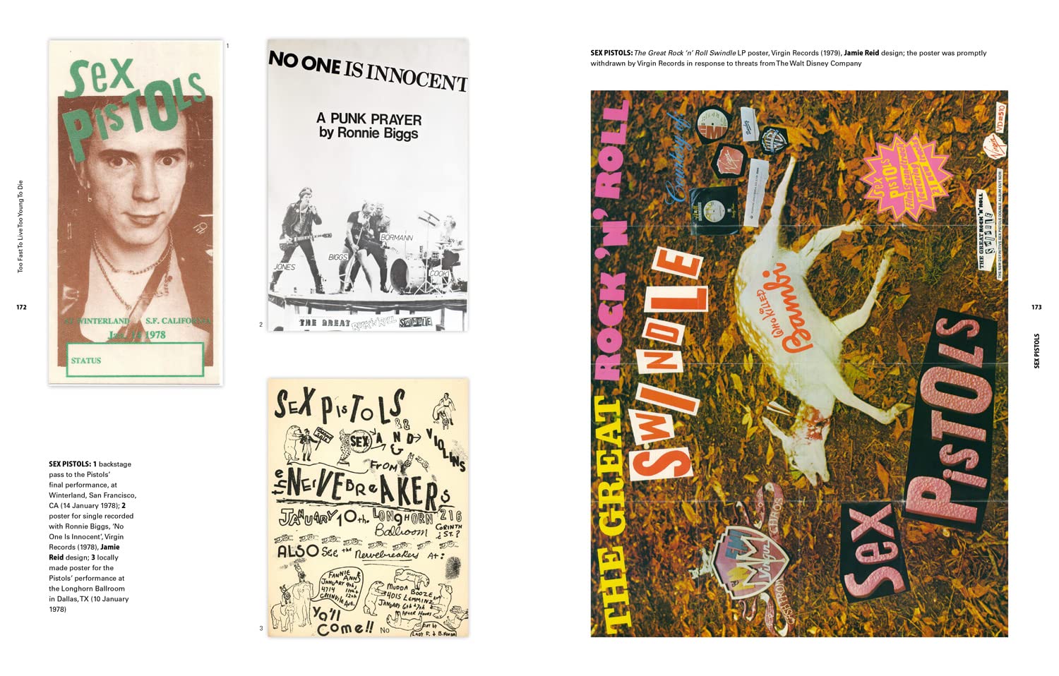 Too Fast to Live Too Young to Die: Punk & post punk graphics 1976-1986