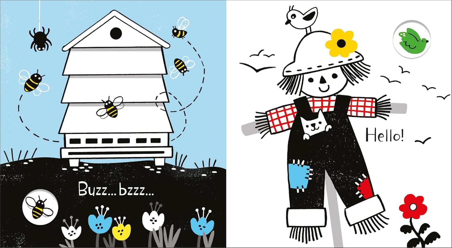 Baby's Black and White Books: Farm