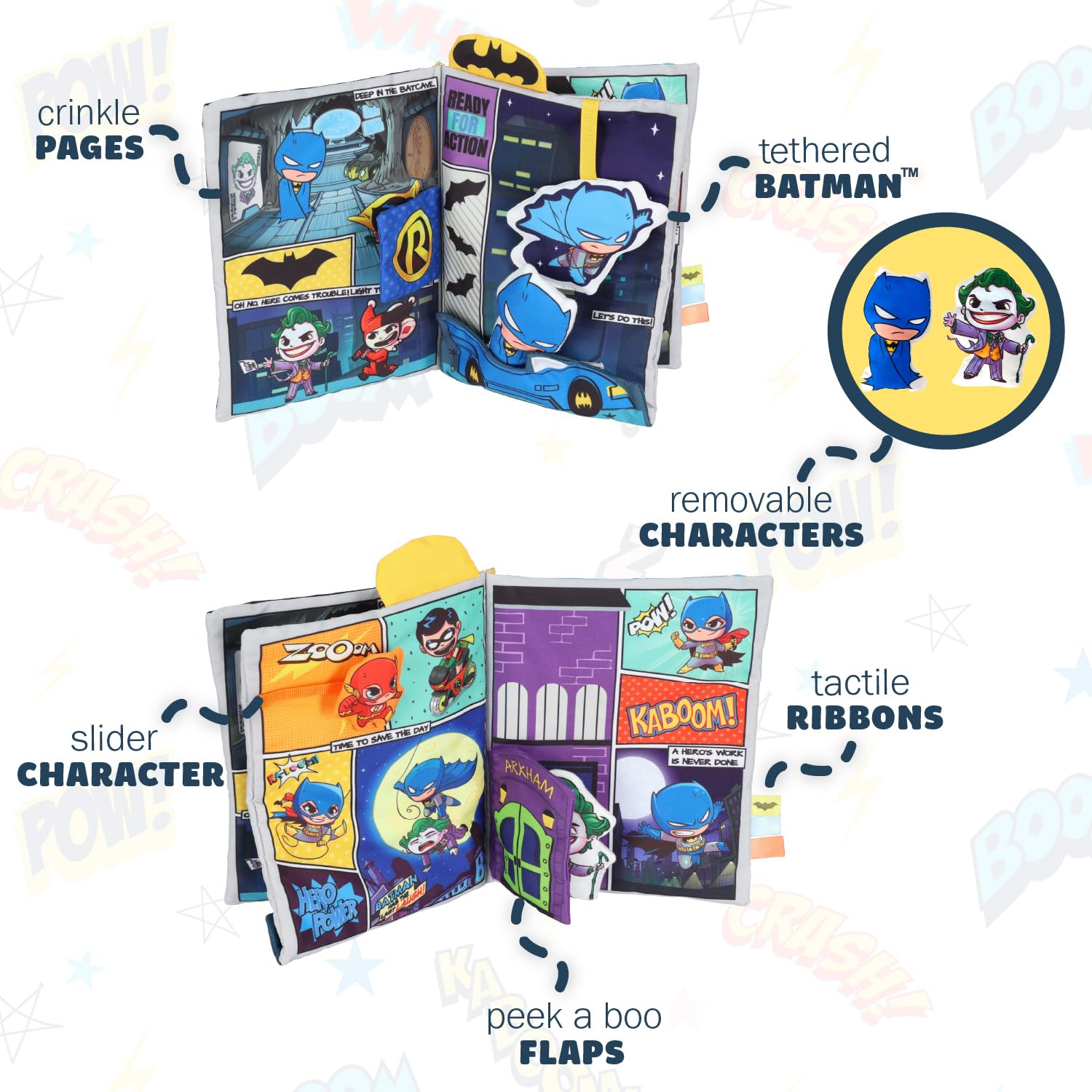 Batman Brave little Heroes Soft Book
