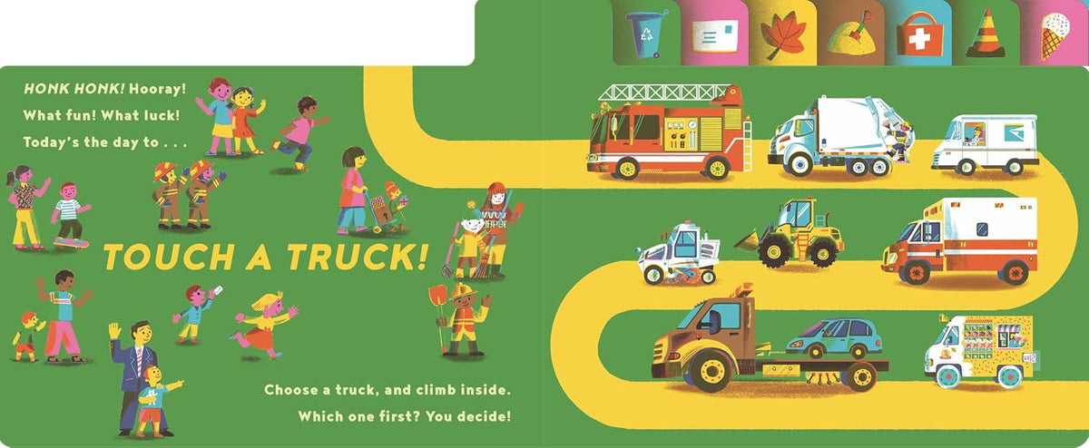 Touch a Truck Day: A Lift-the-Flap Book