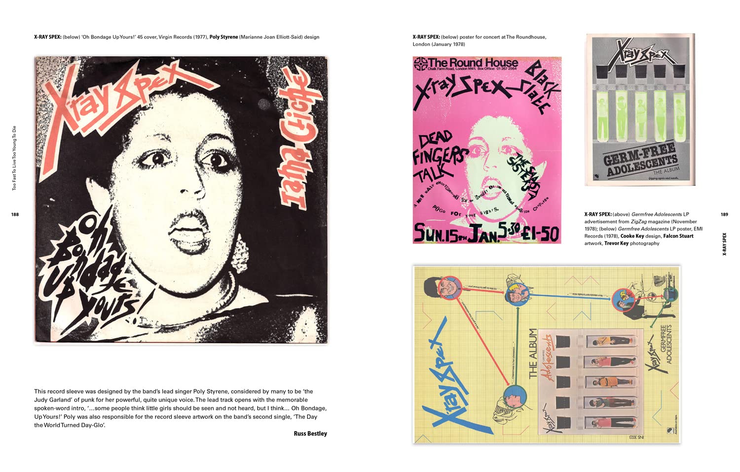 Too Fast to Live Too Young to Die: Punk & post punk graphics 1976-1986