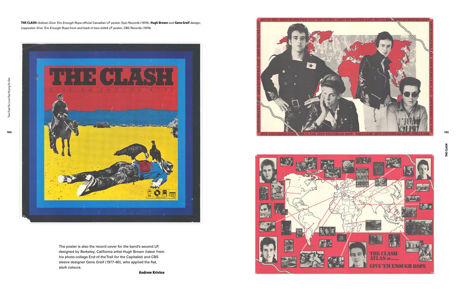 Too Fast to Live Too Young to Die: Punk & post punk graphics 1976-1986