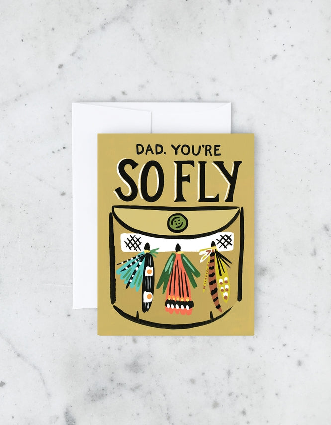 So Fly Greeting Card