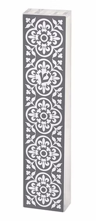 Acrylic Floral Mezuzah