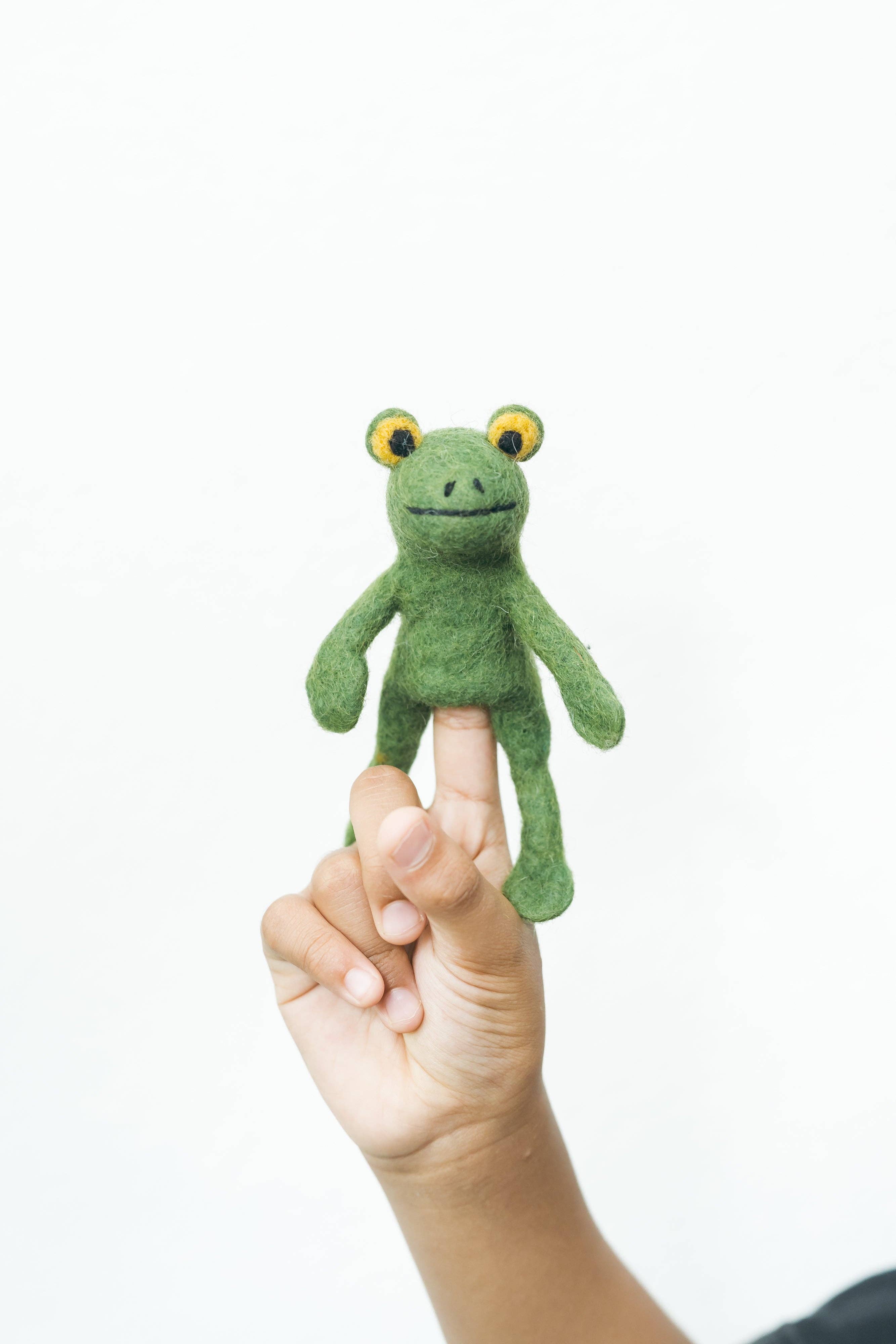 Frog Finger Puppet