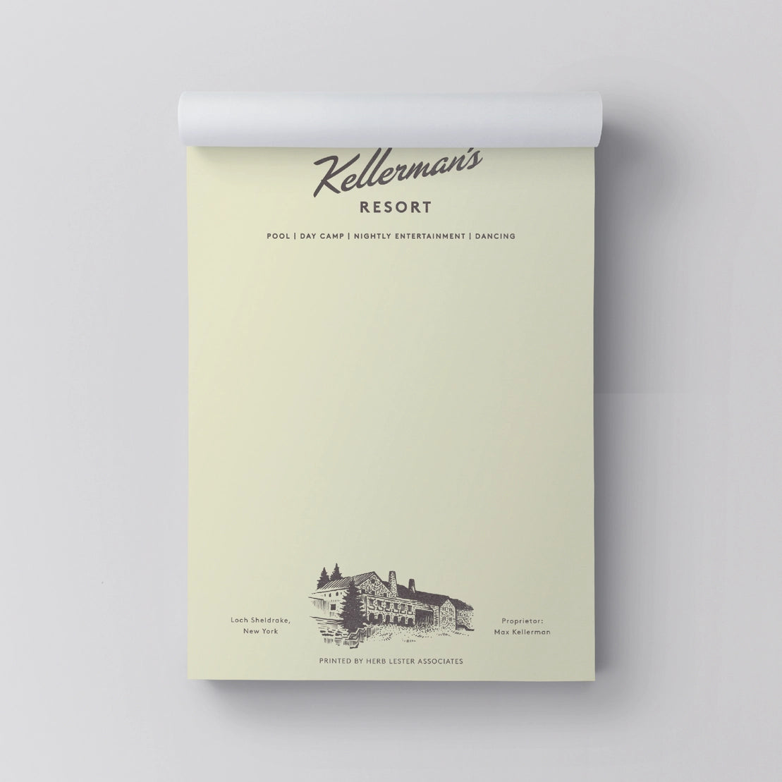 Kellerman's Resort Notepad Set of 3