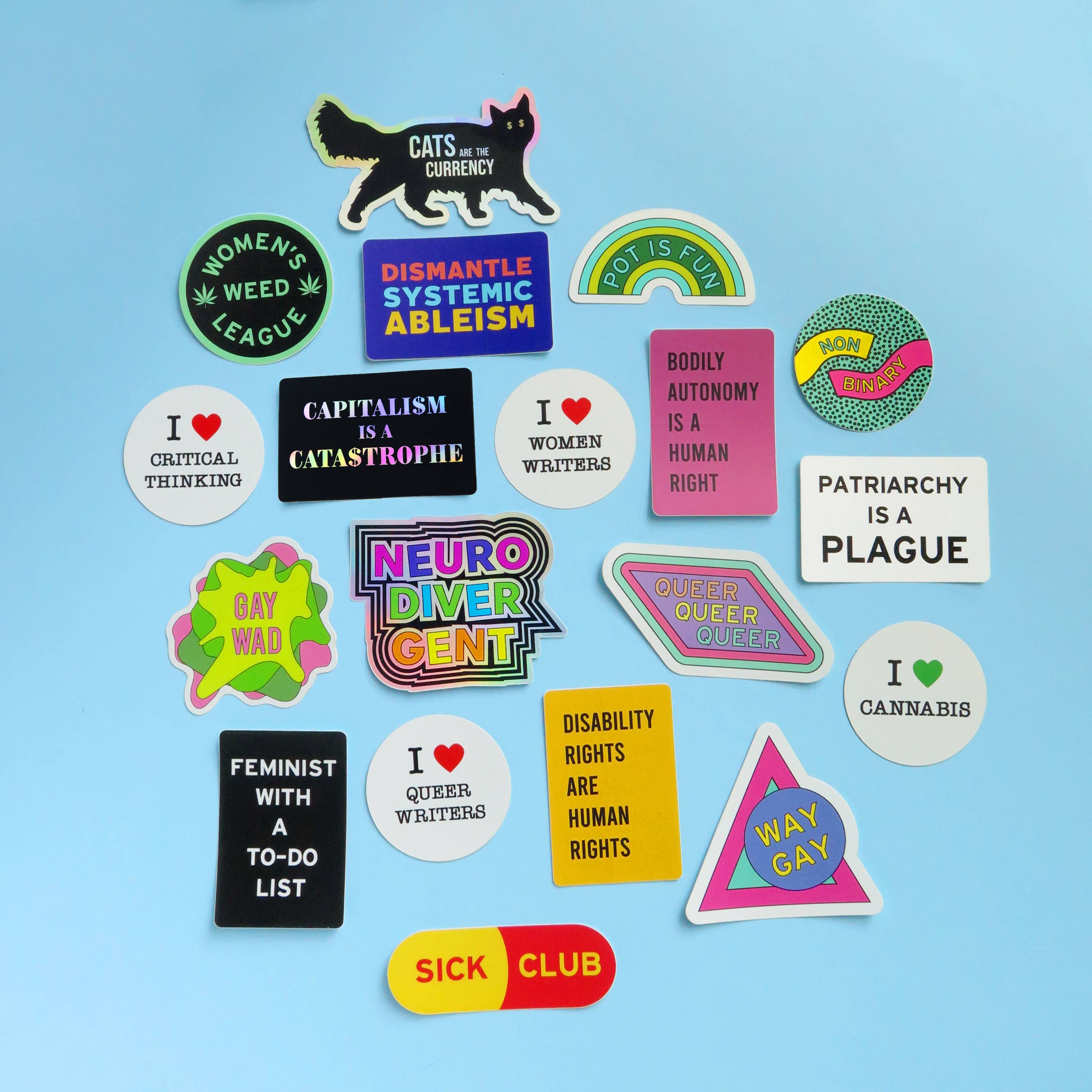 FEMINIST WITH A TO-DO LIST Sticker