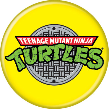 Teenage Mutant Ninja Turtles Logo Button