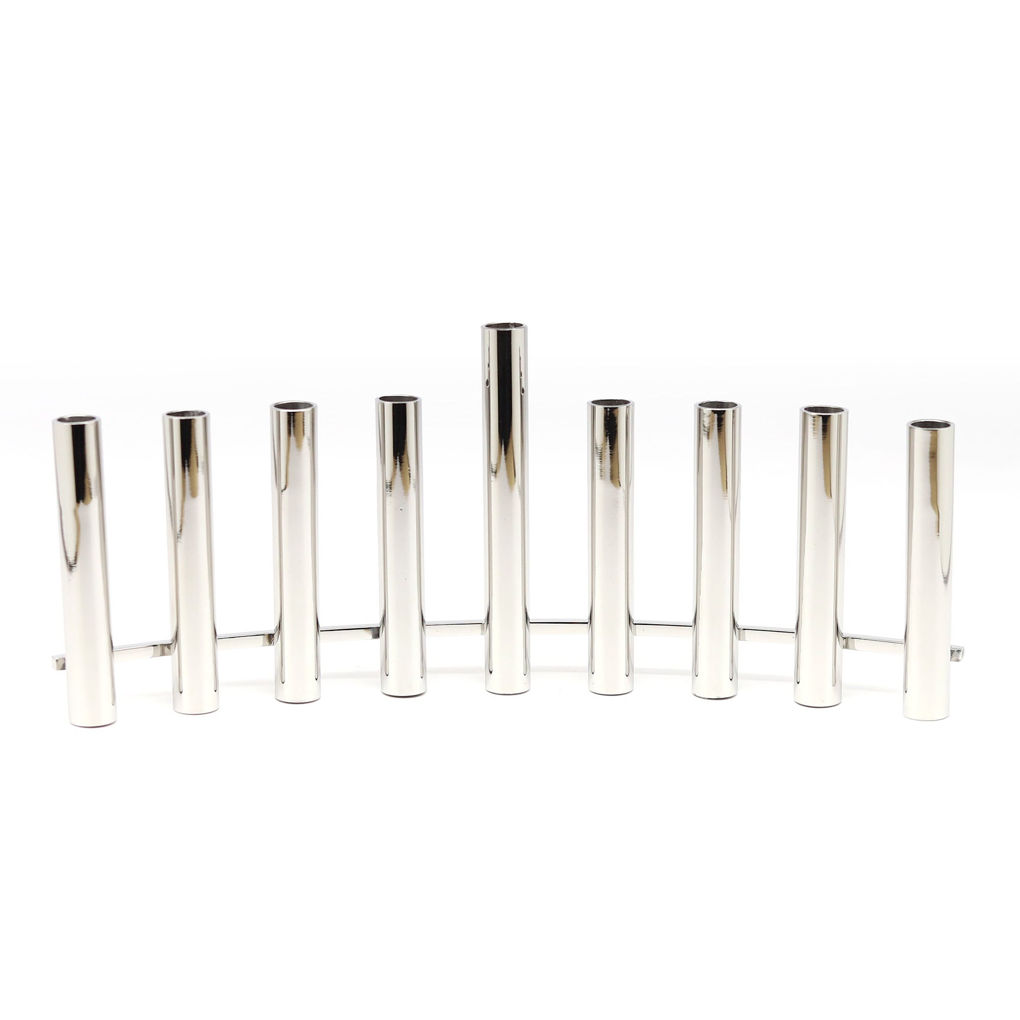 Stainless Steel Hanukkiah