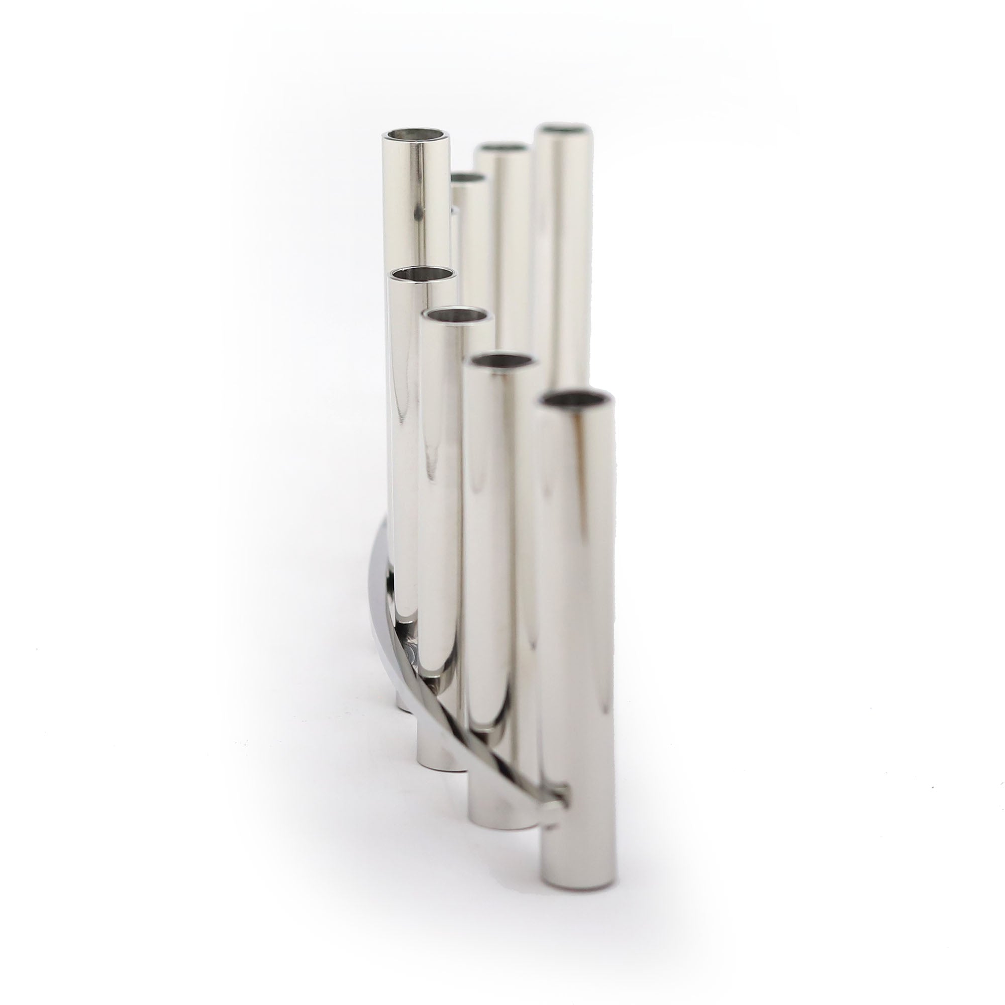 Stainless Steel Hanukkiah